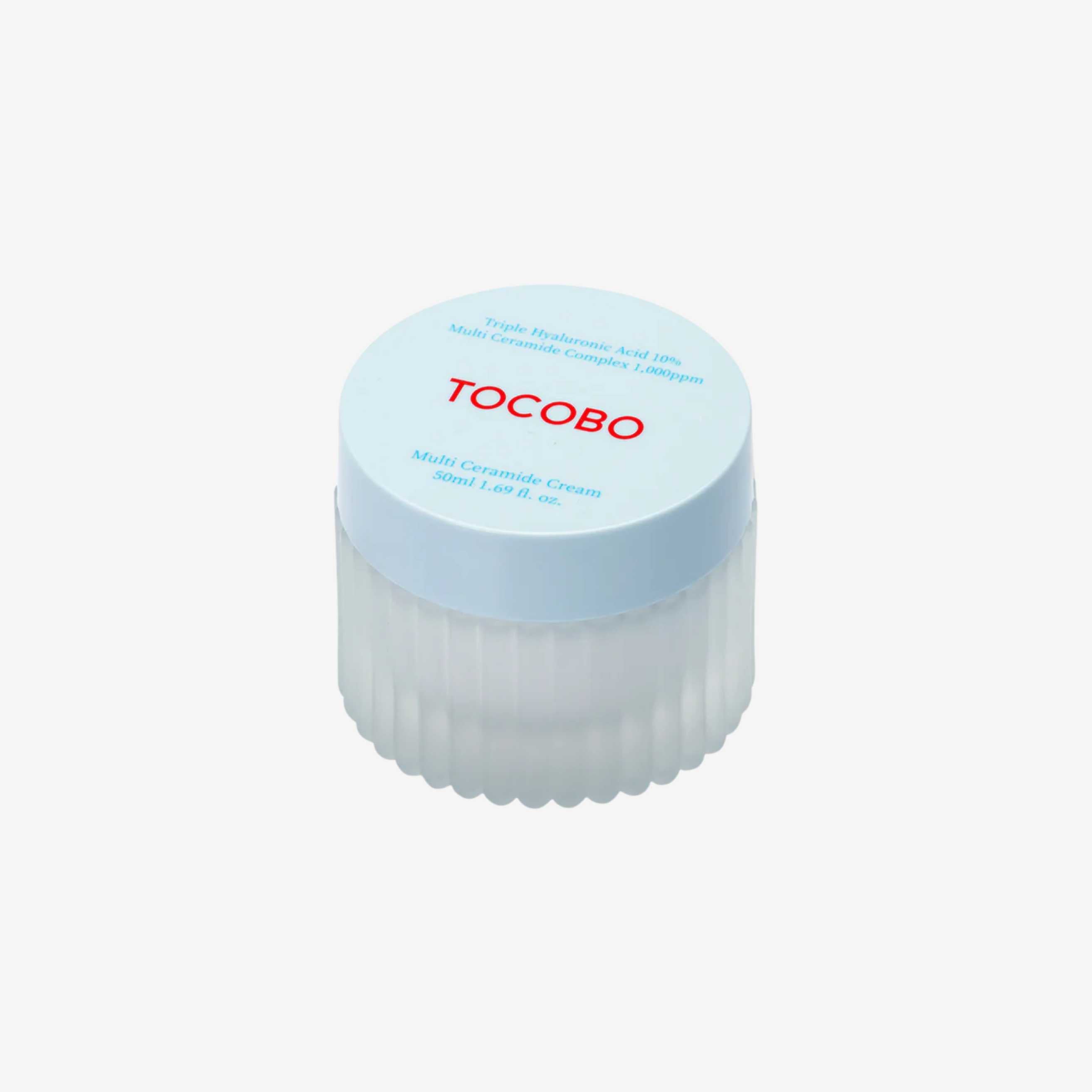 TOCOBO Multi Ceramide Cream 50 ml ansiktskrem med ceramider som gir fukt og bidrar til en myk, smidig og behagelig hud