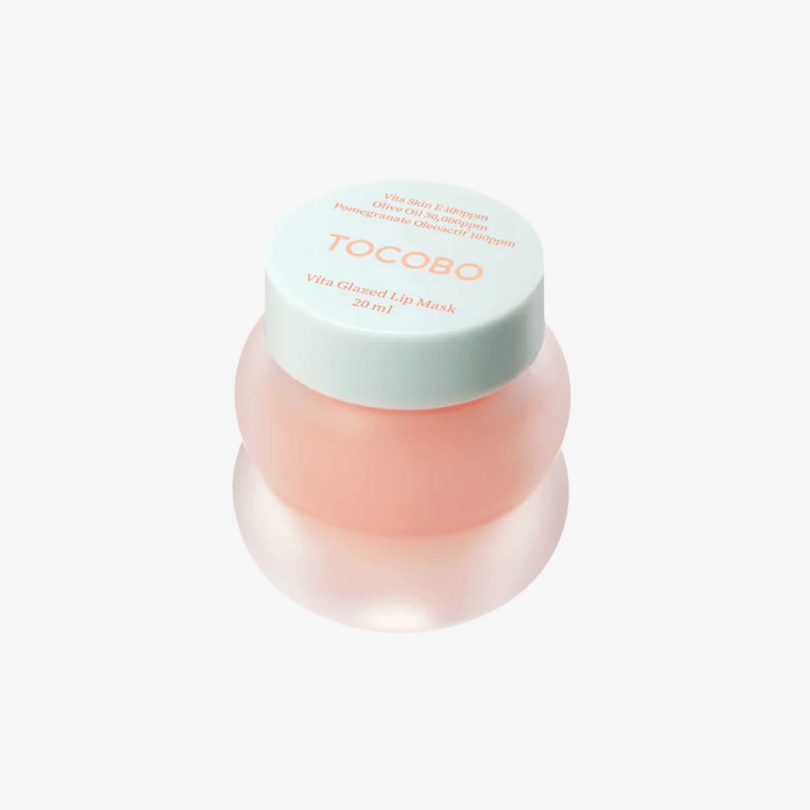 TOCOBO Vita Glazed Lip Mask 20 ml leppemaske som gir fukt og bidrar til myke, glatte og behagelige lepper