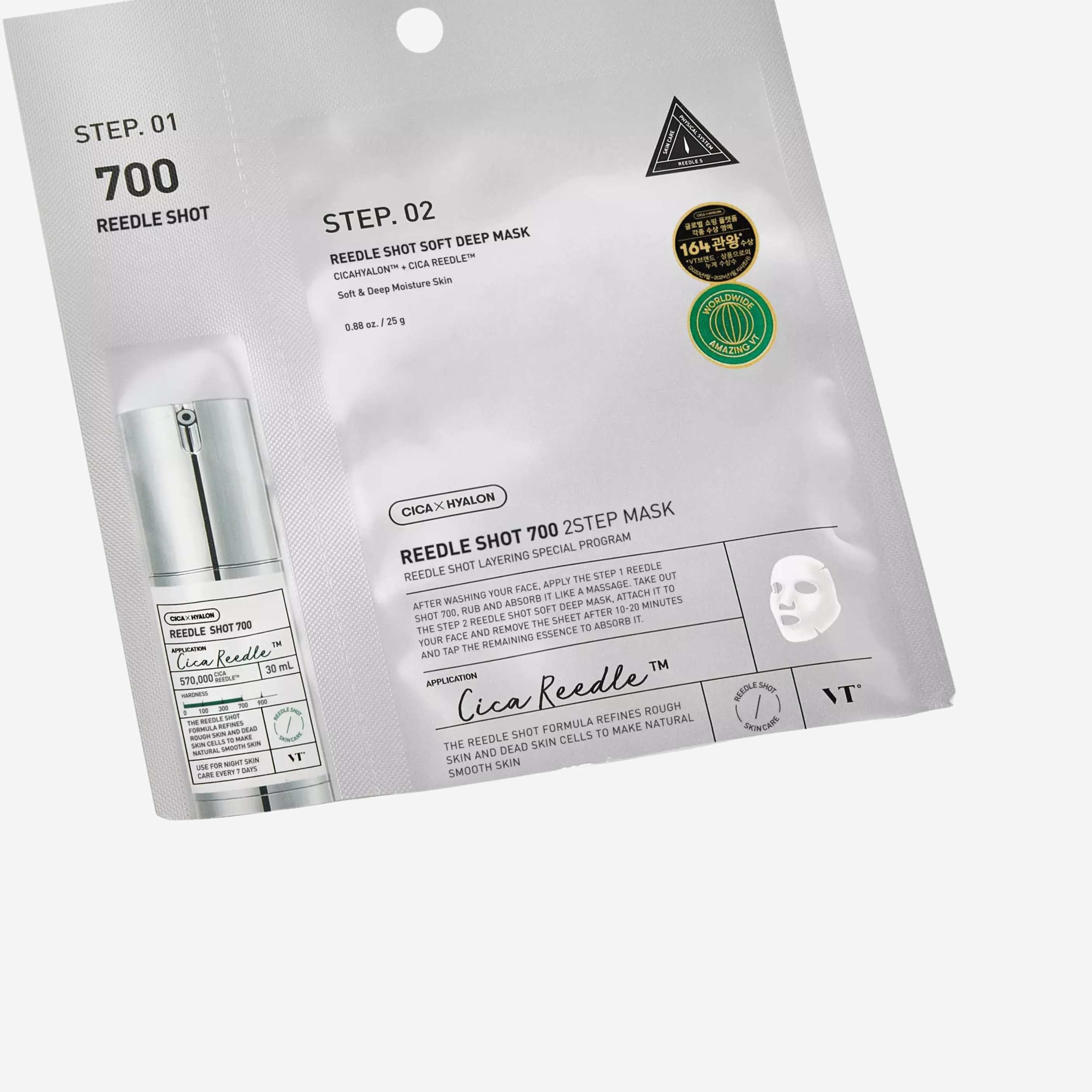 VT Cosmetics Reedle Shot 700 2-Step Mask 1 stk