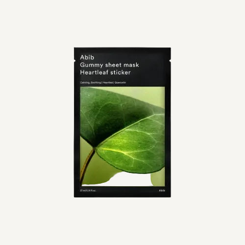 Abib Gummy Sheet Mask Heartleaf Sticker