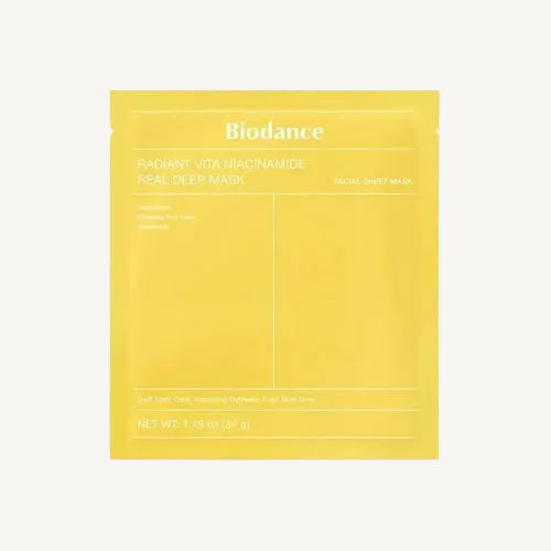 Biodance Radiant Vita Niacinamide Real Deep Mask 1 pcs