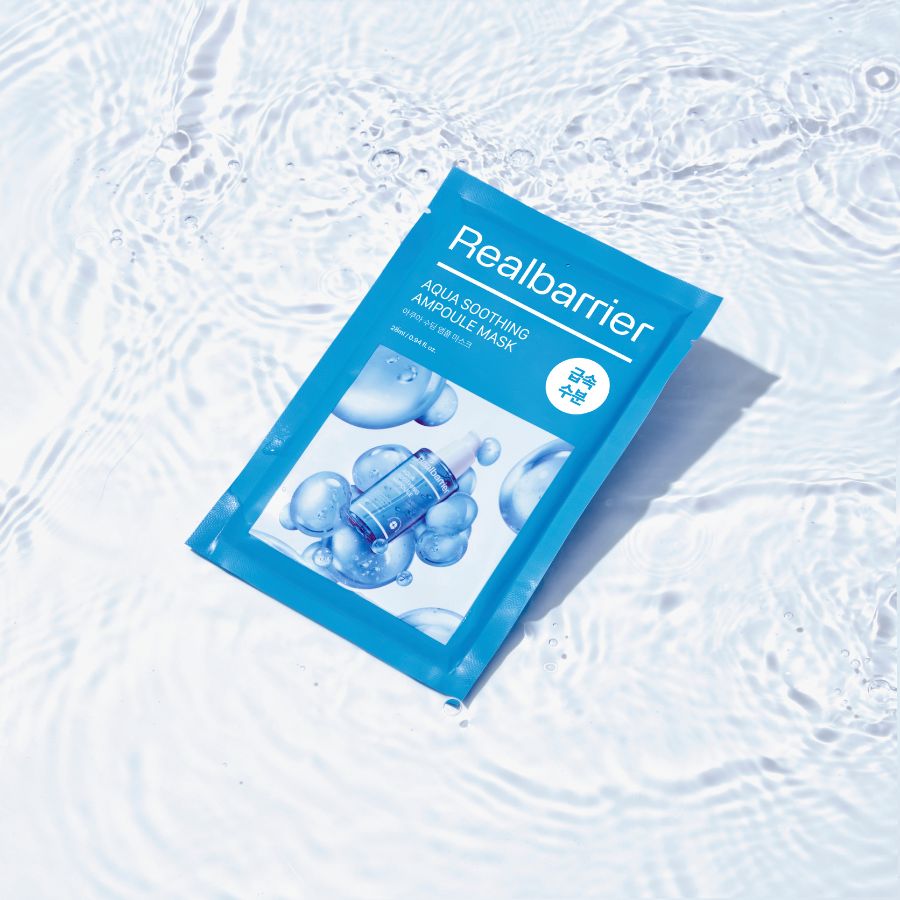REAL BARRIER Aqua Soothing Ampoule Mask