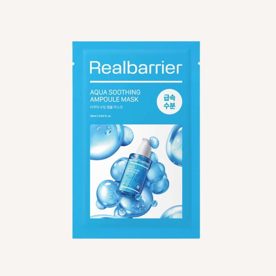 REAL BARRIER Aqua Soothing Ampoule Mask